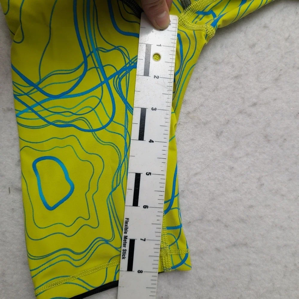 Arena Powerskin ST Jammer Boys 26 Green Blue Topographic Racing Swimsuit 002797